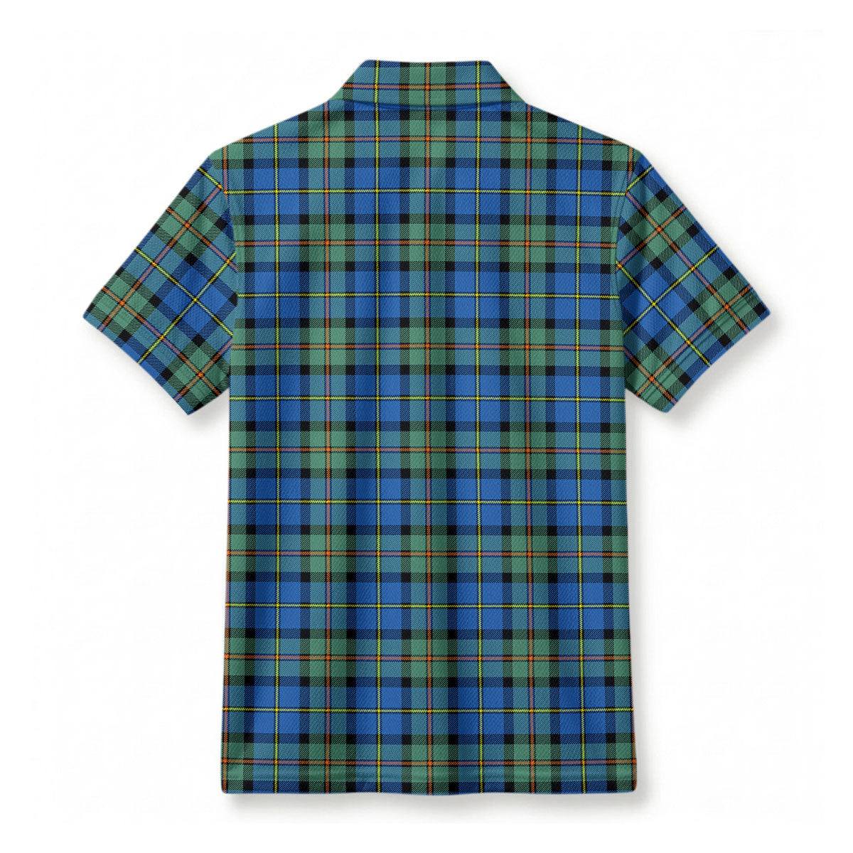 McLeod of Harris Ancient Tartan Crest Birdseye Mesh Polo Shirt