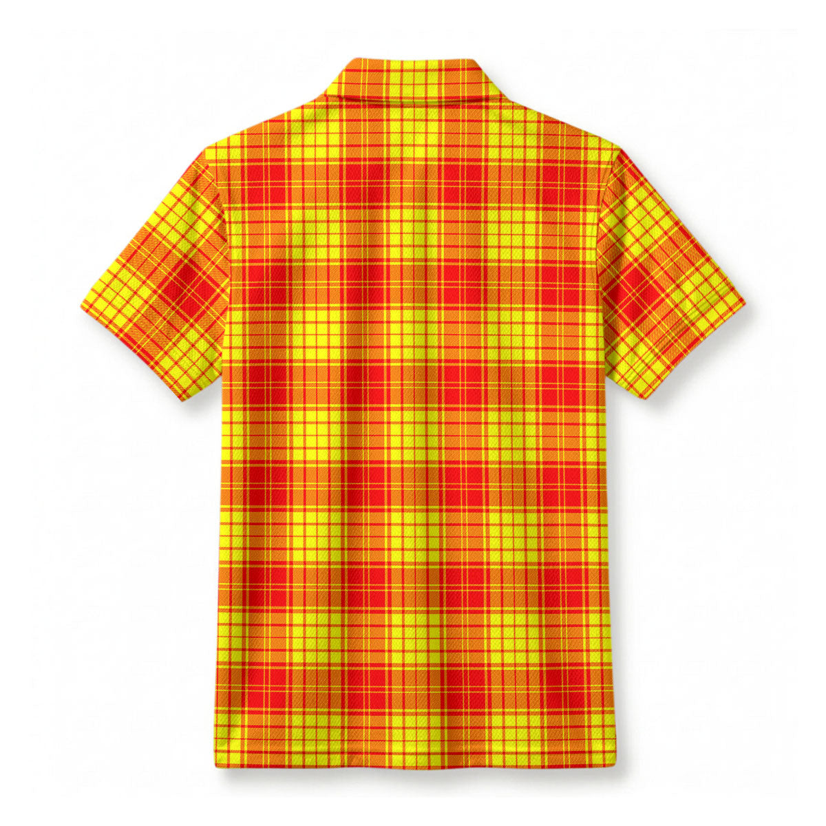 McMillan Clan Tartan Crest Birdseye Mesh Polo Shirt