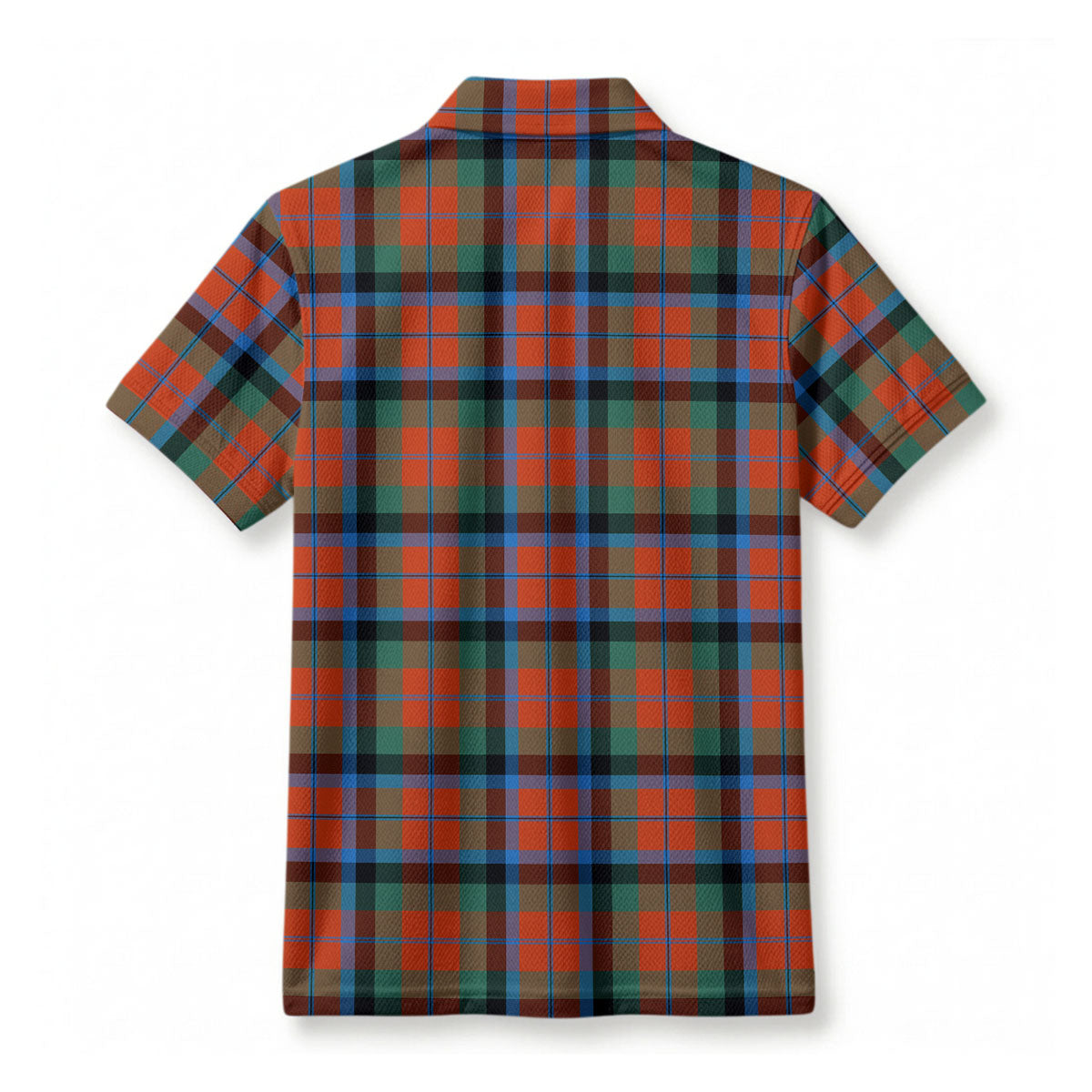 McNaughton Ancient Tartan Crest Birdseye Mesh Polo Shirt