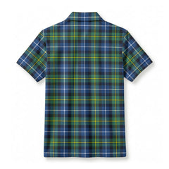 McNeil of Barra Ancient Tartan Crest Birdseye Mesh Polo Shirt