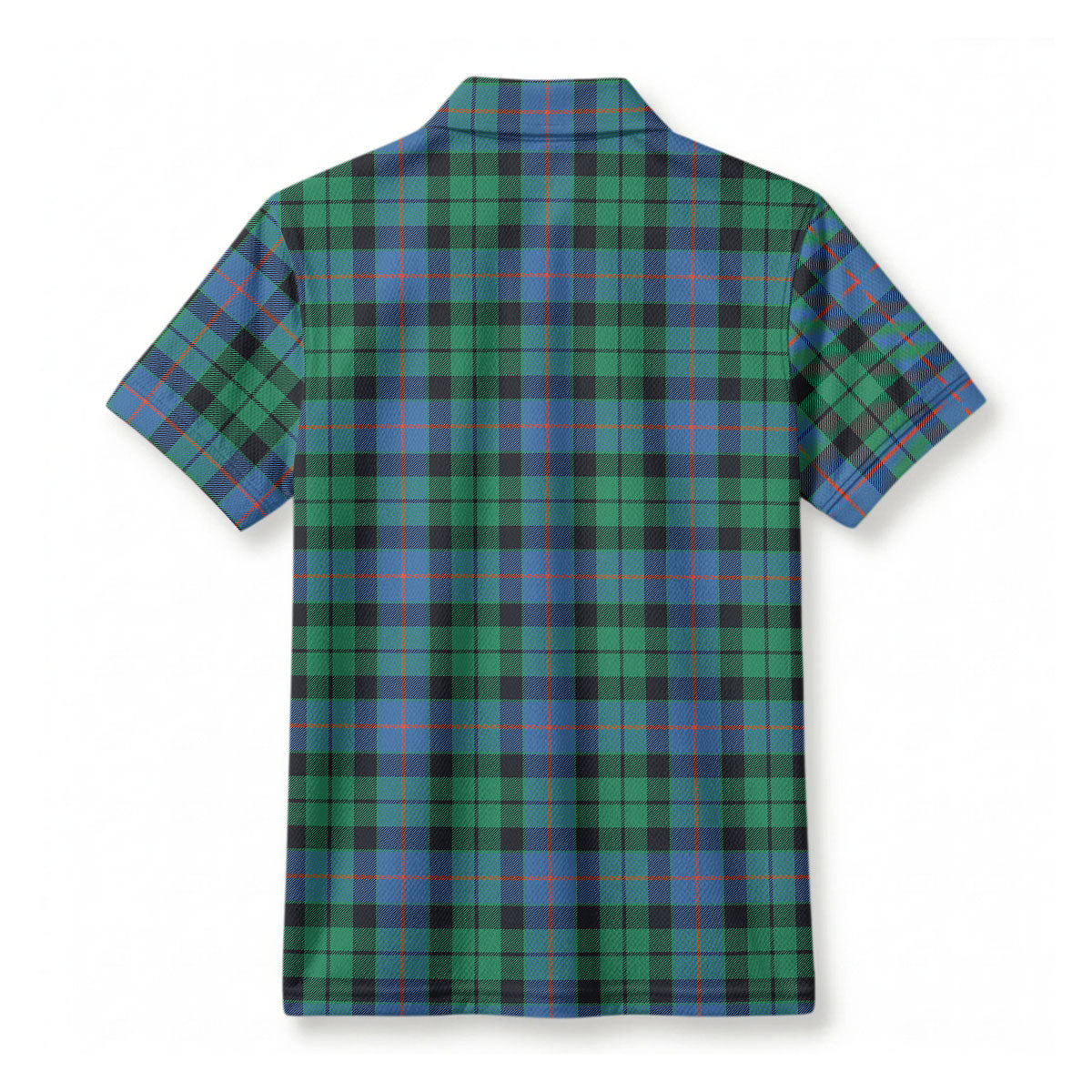 Morrison Ancient Tartan Crest Birdseye Mesh Polo Shirt