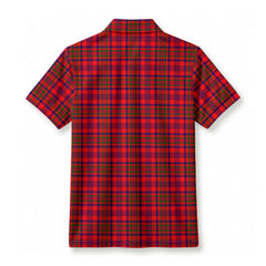 Murray (of Dysart) Tartan Crest Birdseye Mesh Polo Shirt