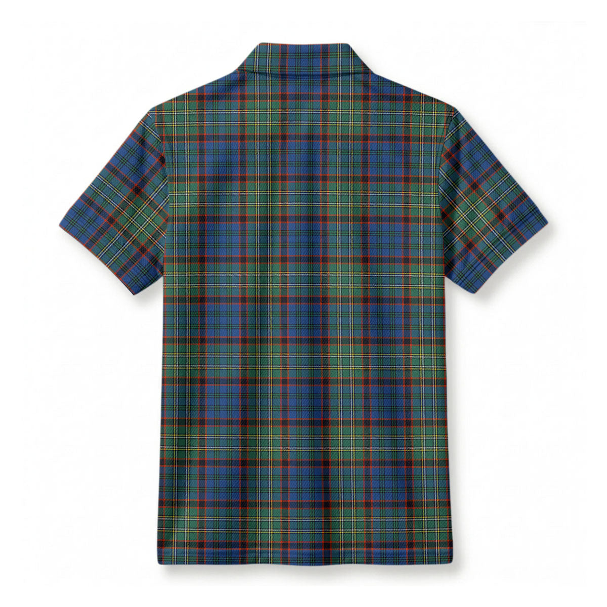 Nicolson Hunting Ancient Tartan Crest Birdseye Mesh Polo Shirt