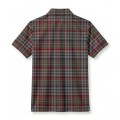 Nicolson Hunting Weathered Tartan Crest Birdseye Mesh Polo Shirt