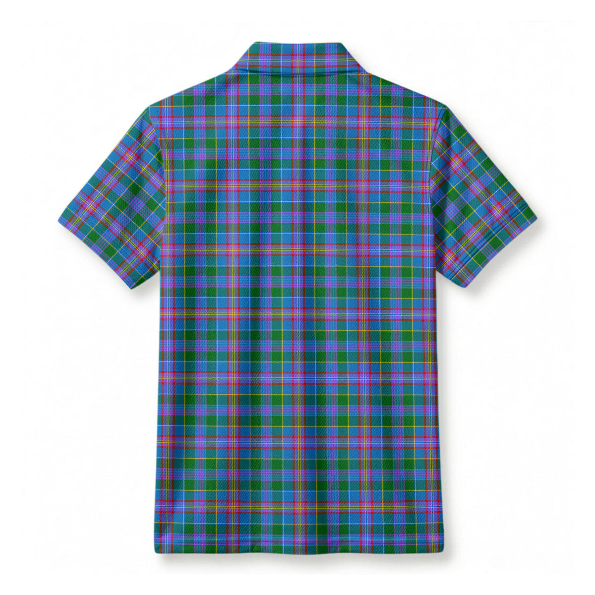 Ralston Tartan Crest Birdseye Mesh Polo Shirt