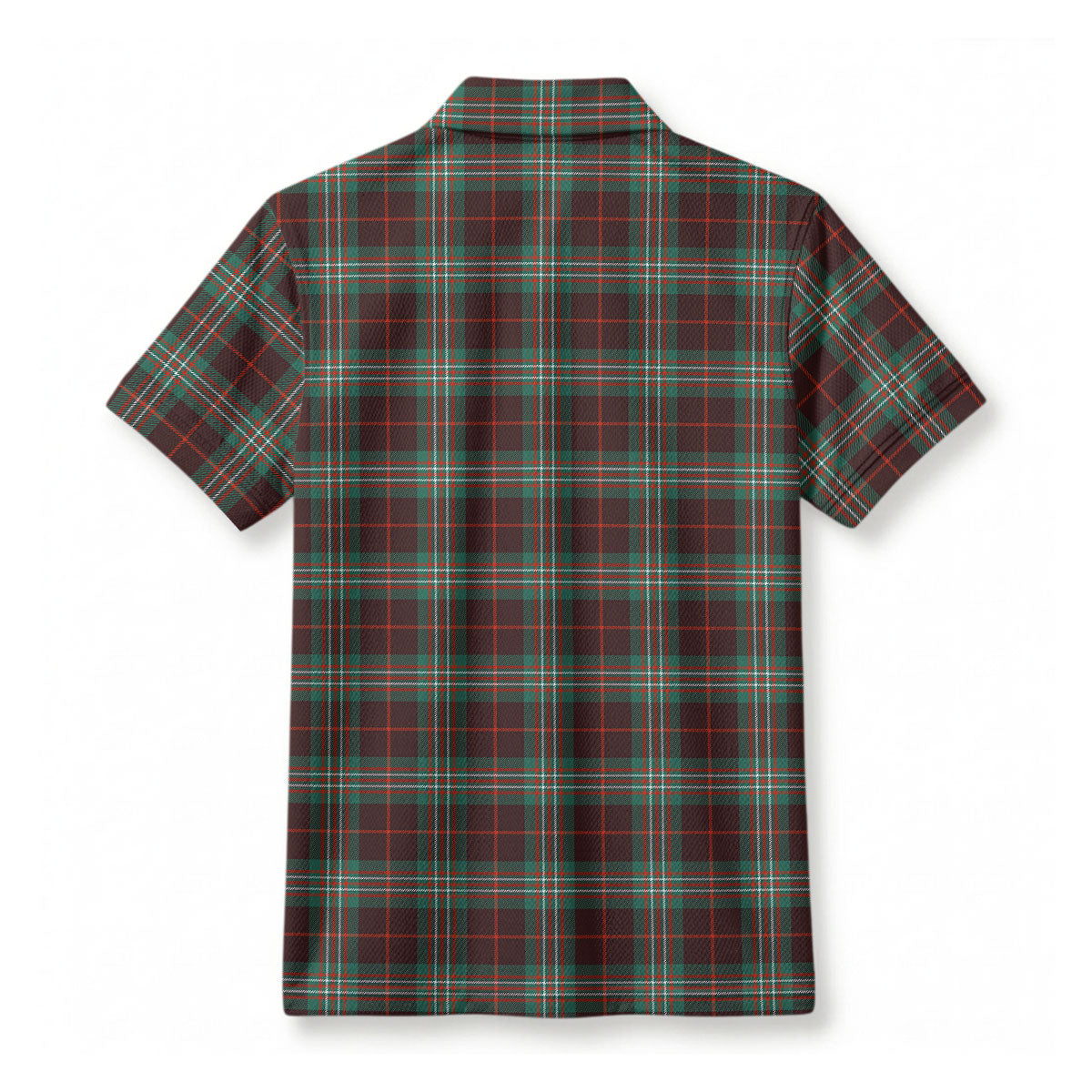 Scott Brown Ancient Tartan Crest Birdseye Mesh Polo Shirt