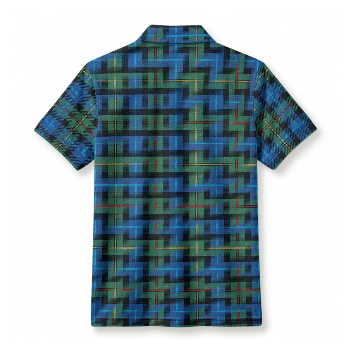 Smith Ancient Tartan Crest Birdseye Mesh Polo Shirt