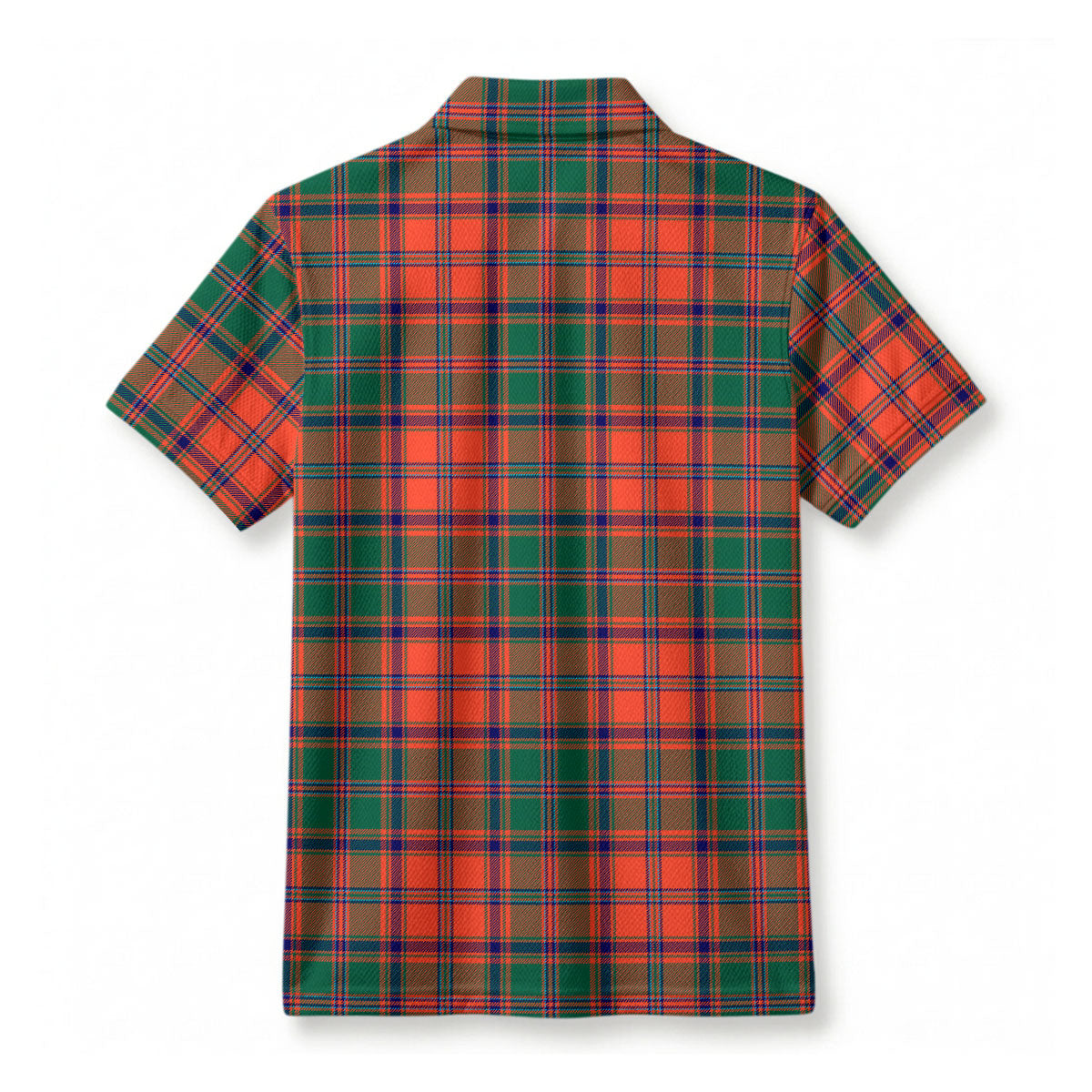 Stewart of Appin Ancient Tartan Crest Birdseye Mesh Polo Shirt