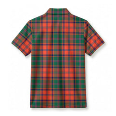 Stewart of Appin Ancient Tartan Crest Birdseye Mesh Polo Shirt
