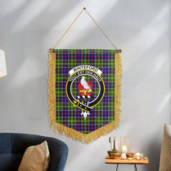 Whiteford Tartan Crest Wall Hanging Banner