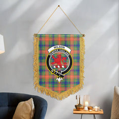 Wilson Ancient Tartan Crest Wall Hanging Banner