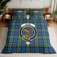 Baird Ancient Tartan Crest Bedding Set