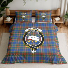 Bethune Ancient Tartan Crest Bedding Set