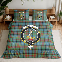 Caldwell Tartan Crest Bedding Set