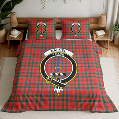 Dalziel Modern Tartan Crest Bedding Set