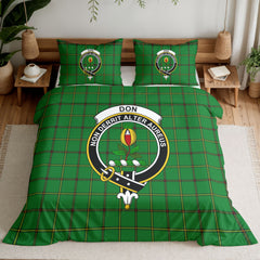 Don Tartan Crest Bedding Set