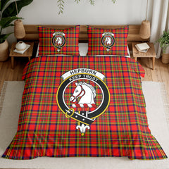 Hepburn Tartan Crest Bedding Set