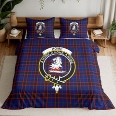 Home Modern Tartan Crest Bedding Set