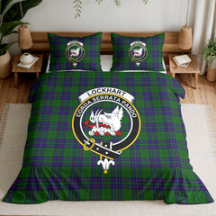 Lockhart Modern Tartan Crest Bedding Set