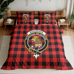 MacGregor Rob Roy Modern Tartan Crest Bedding Set