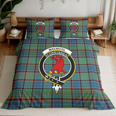 MacNicol Hunting Ancient Tartan Crest Bedding Set