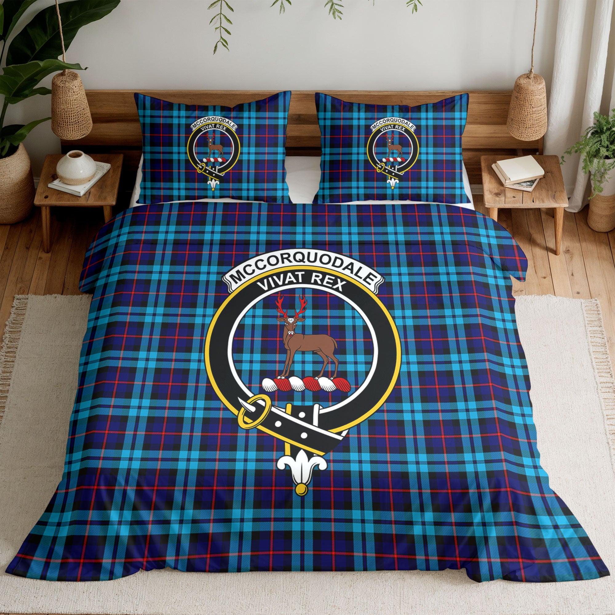 McCorquodale Tartan Crest Bedding Set