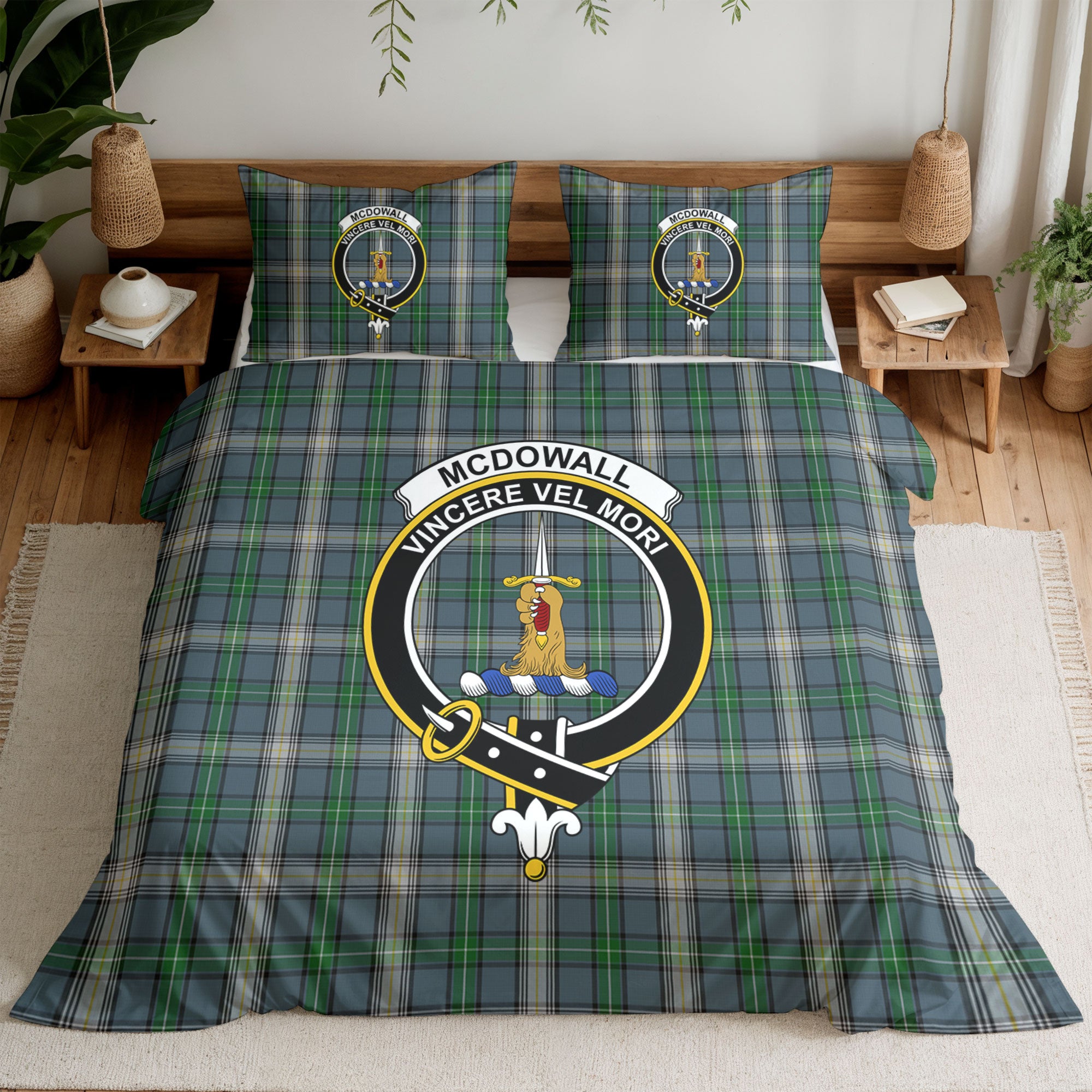 McDowall Tartan Crest Bedding Set