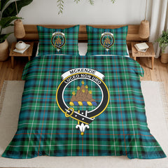 McKenzie Ancient Tartan Crest Bedding Set