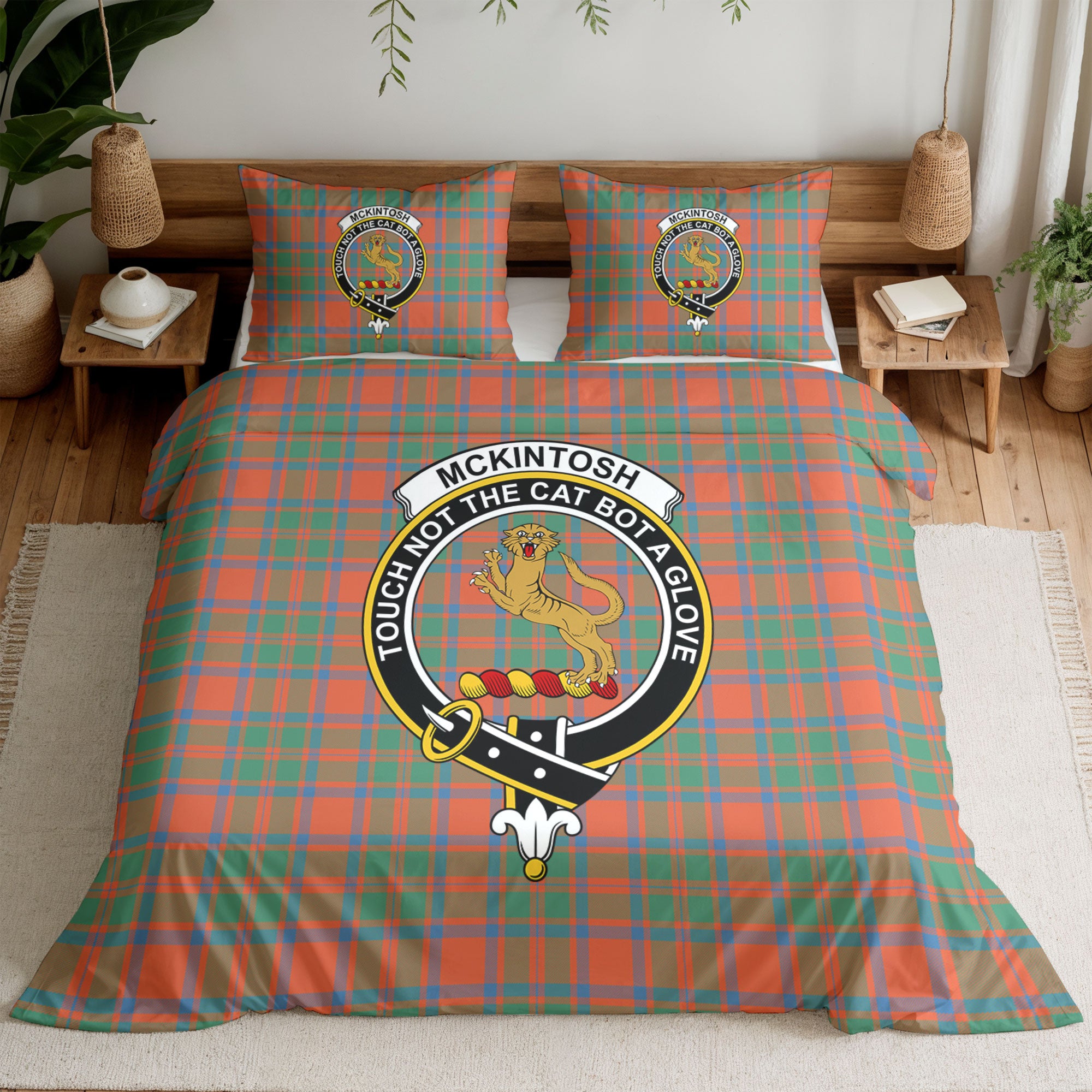 McKintosh Ancient Tartan Crest Bedding Set