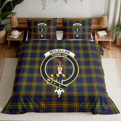 McLellan Modern Tartan Crest Bedding Set