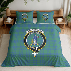 Montgomery Ancient Tartan Crest Bedding Set