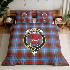 Pentland Tartan Crest Bedding Set