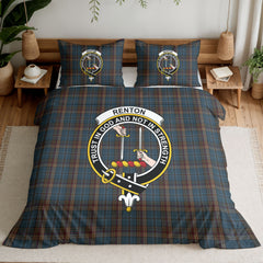 Renton Tartan Crest Bedding Set
