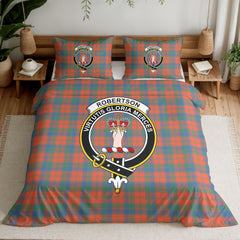 Robertson Ancient Tartan Crest Bedding Set