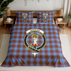Skirving Tartan Crest Bedding Set