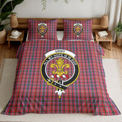 Udny Tartan Crest Bedding Set
