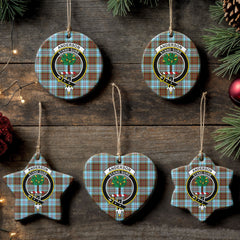 Anderson Ancient Tartan Crest Christmas Ceramic Ornament