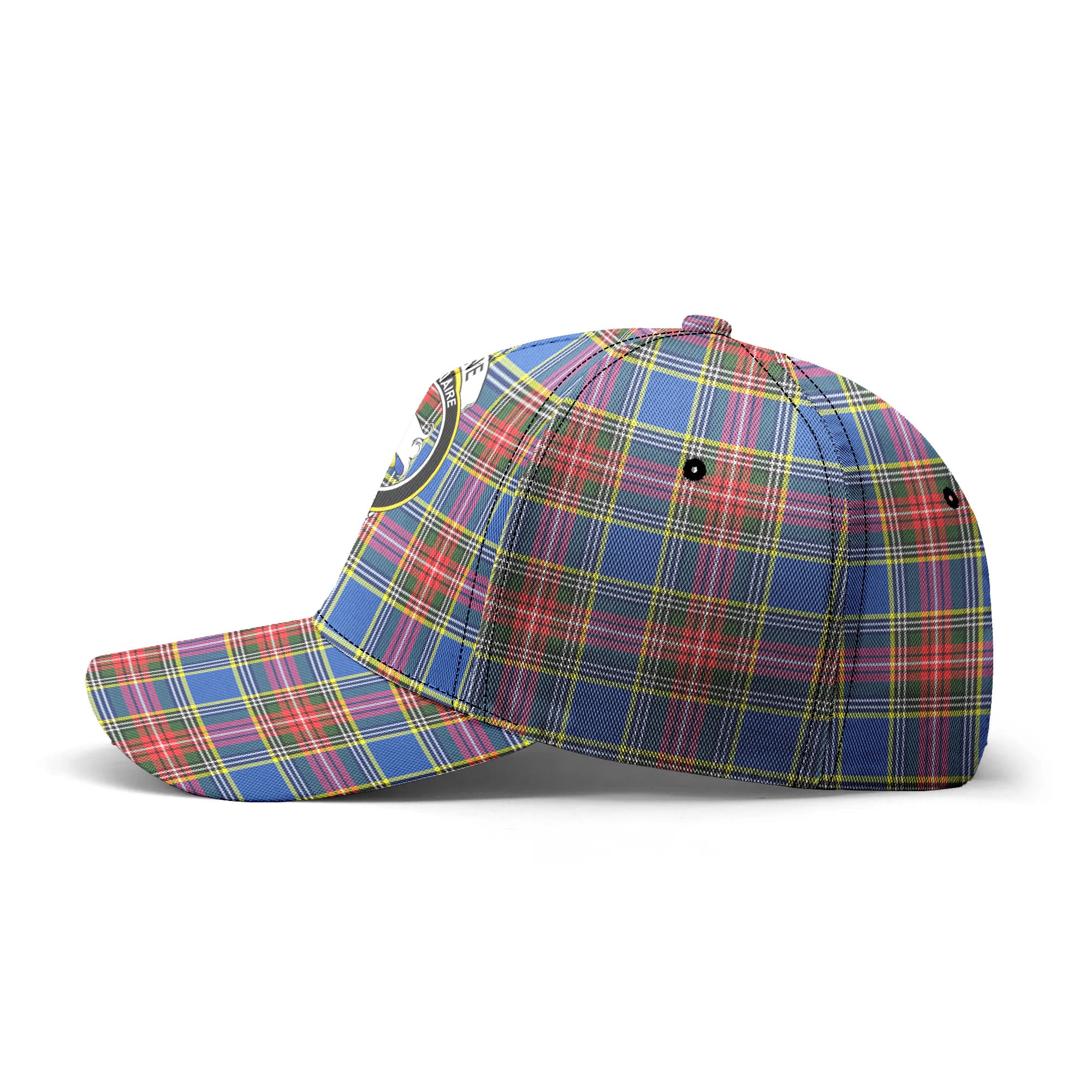 Bethune Modern Tartan Crest Classic Cap