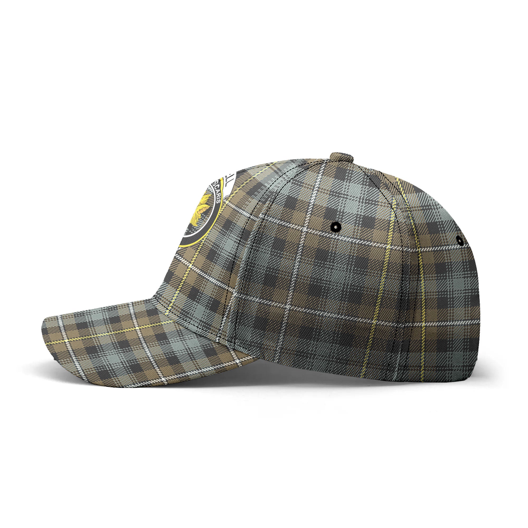 Campbell Argyll Weathered Tartan Crest Classic Cap