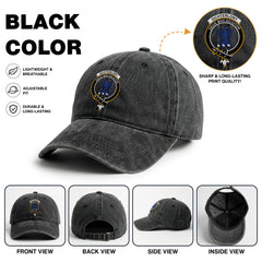Ochterlony Crest Washed Classic Cap