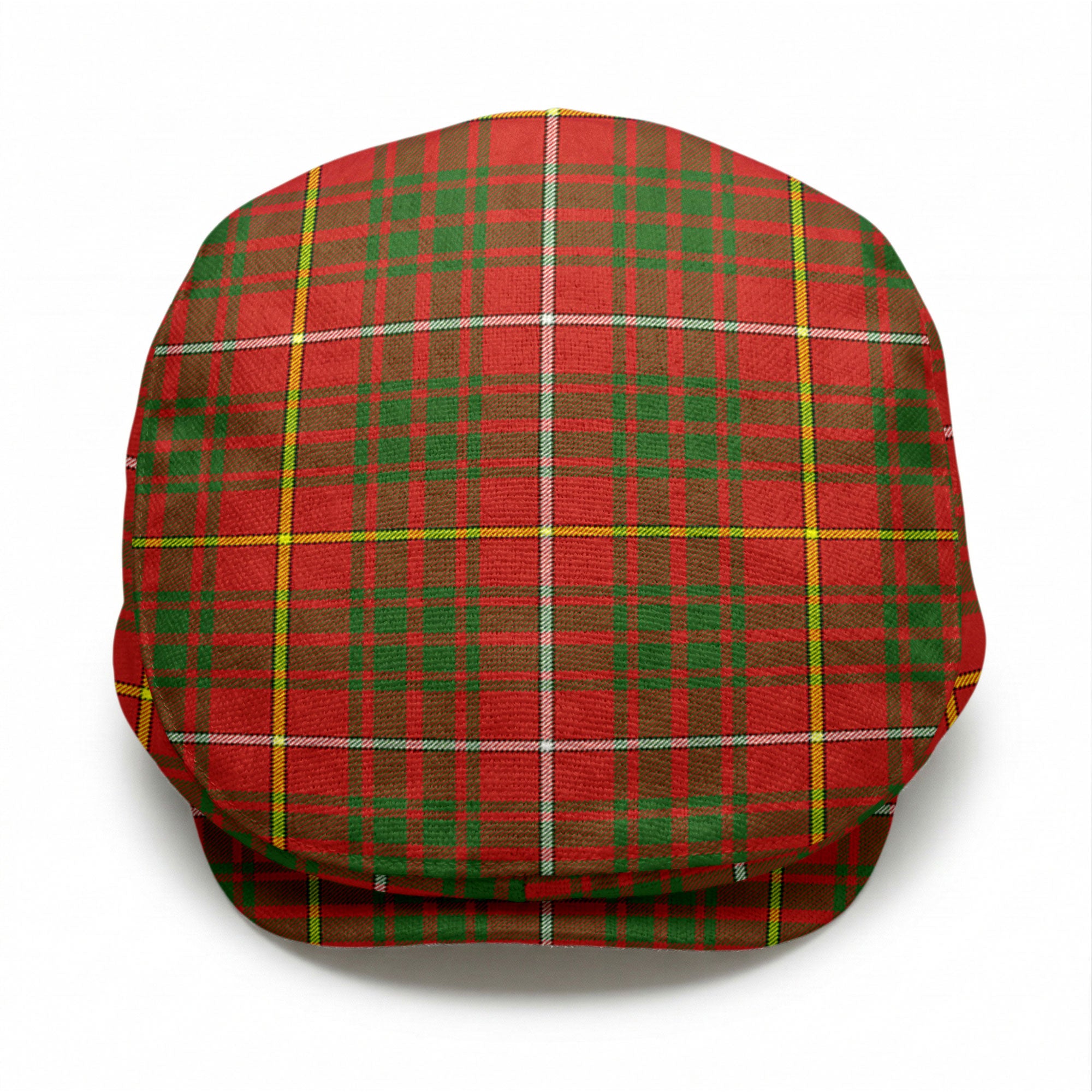 Bruce Modern Tartan Flat Caps