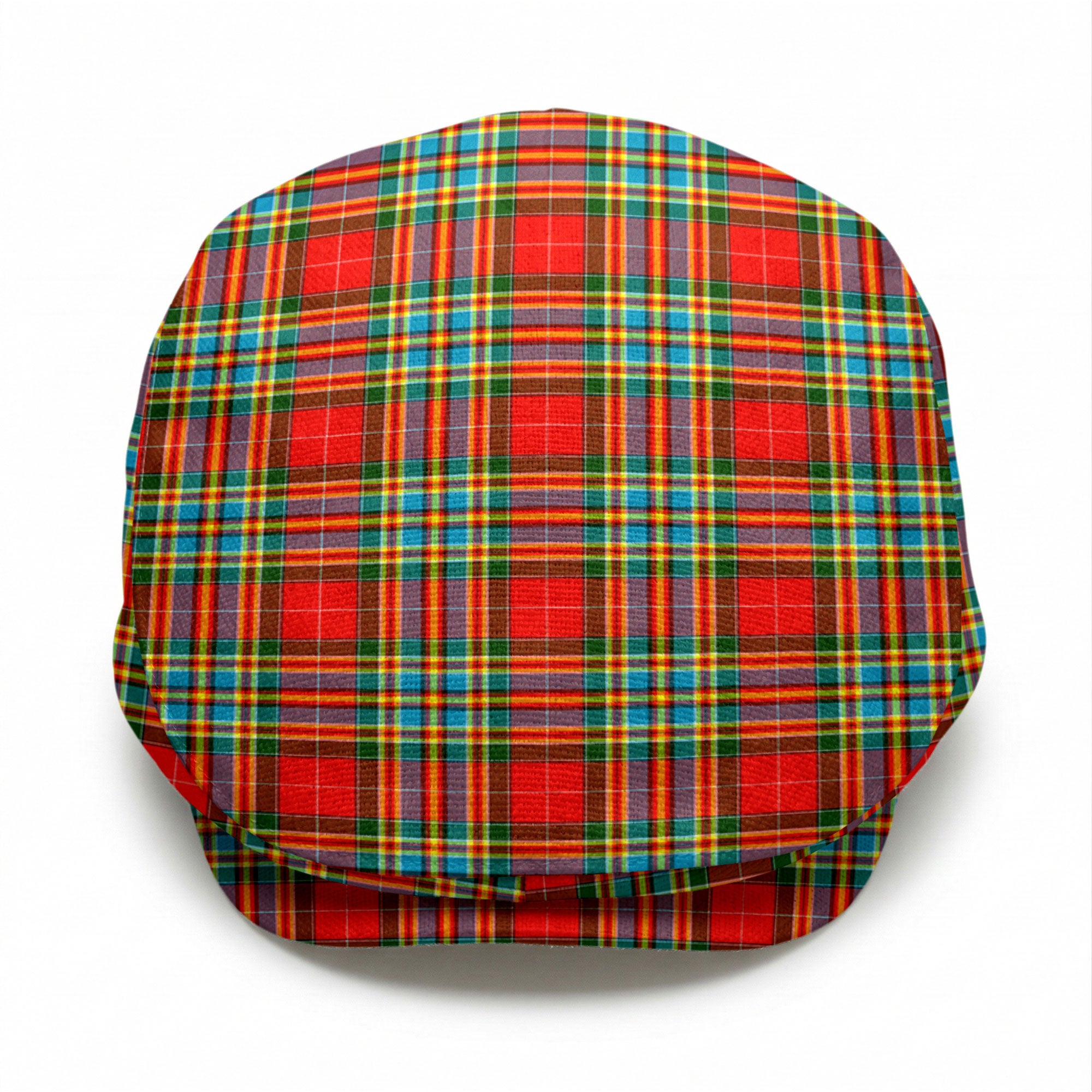 Chattan Tartan Flat Caps