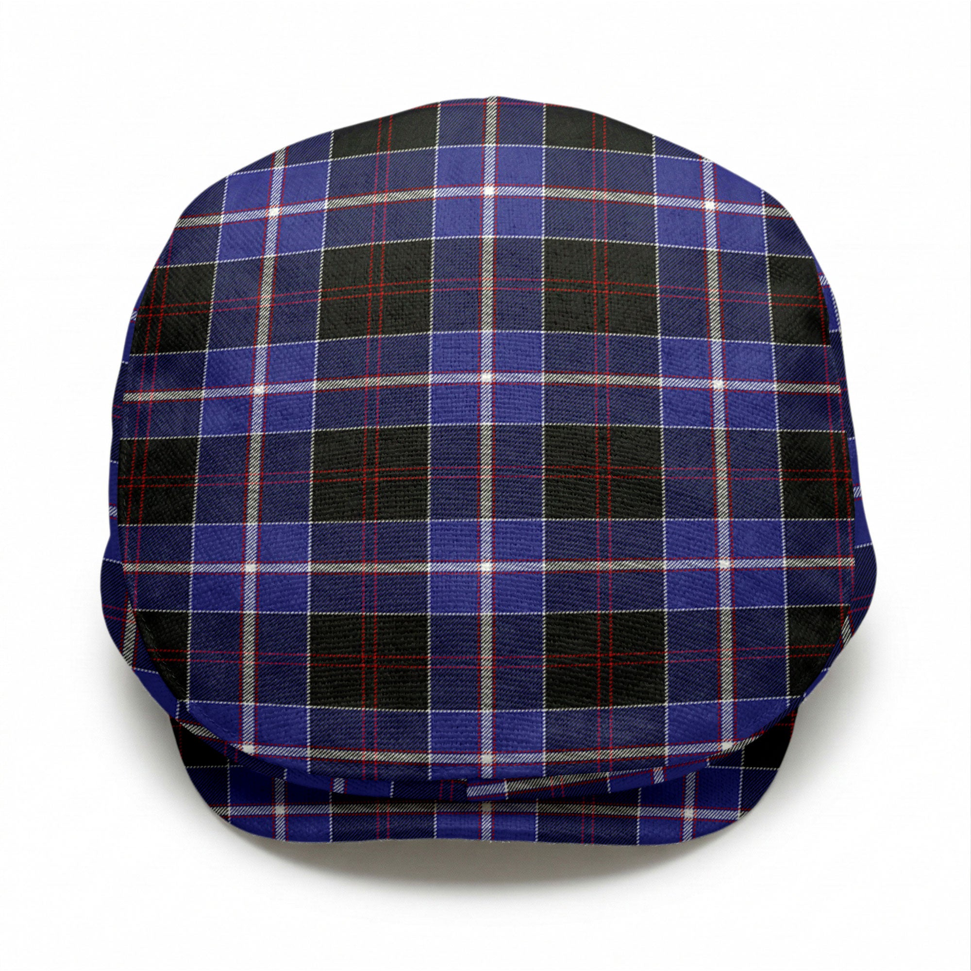 Dunlop Modern Tartan Flat Caps