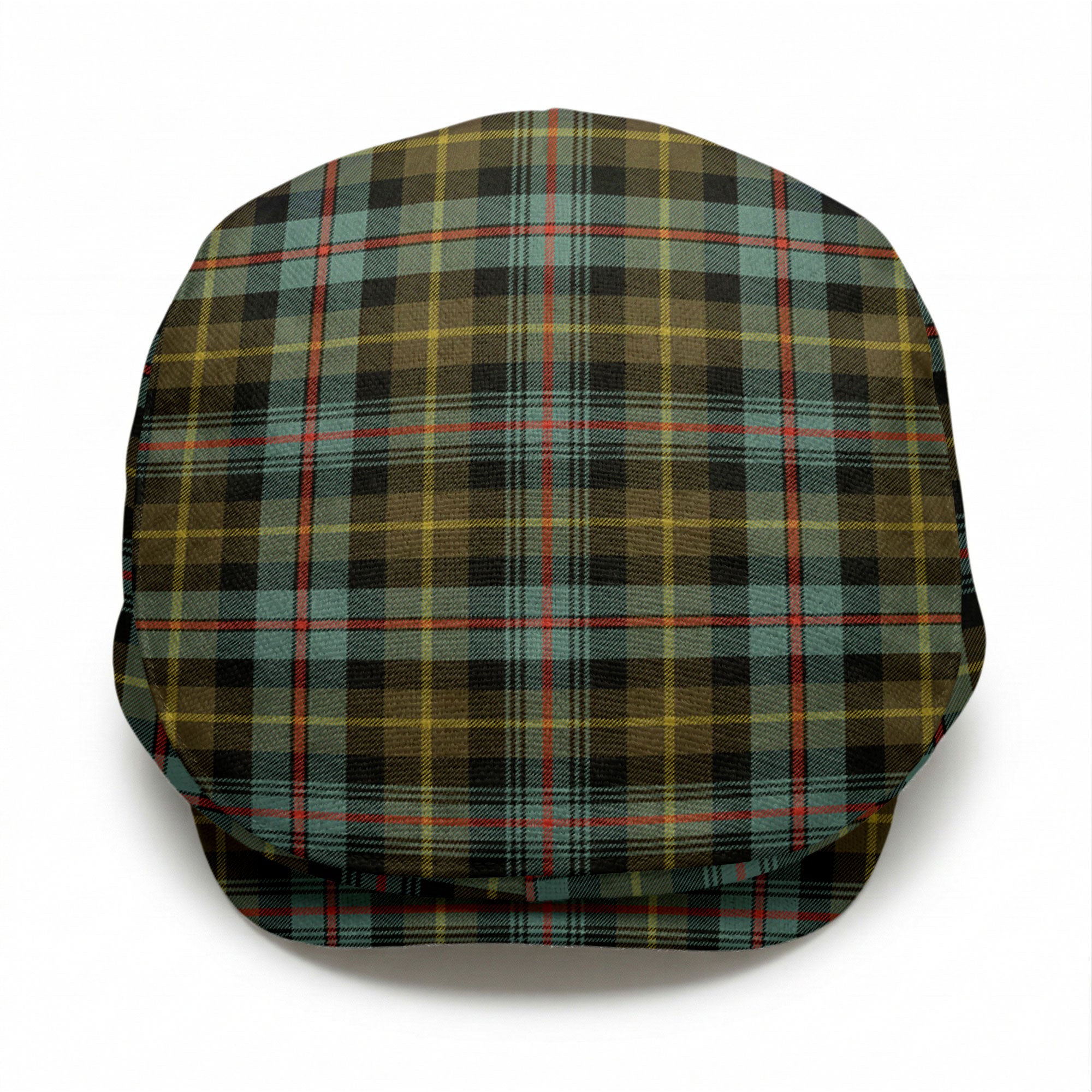 Farquharson Weathered Tartan Flat Caps