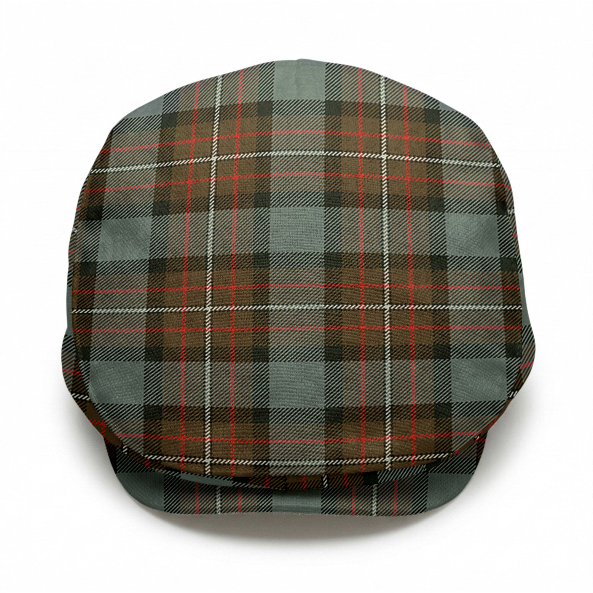 Fergusson Weathered Tartan Flat Caps