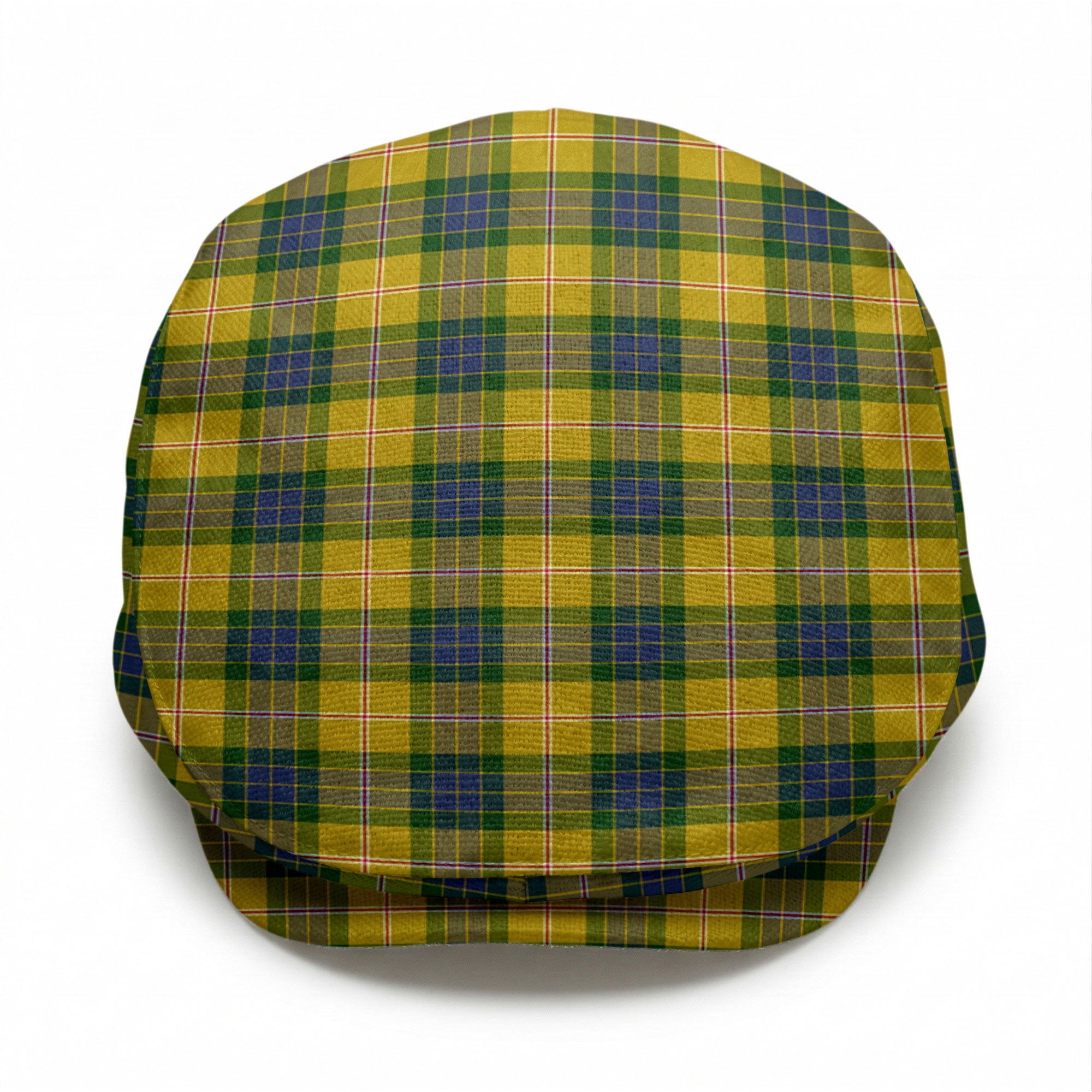 Fraser (of Lovat) Yellow Tartan Flat Caps