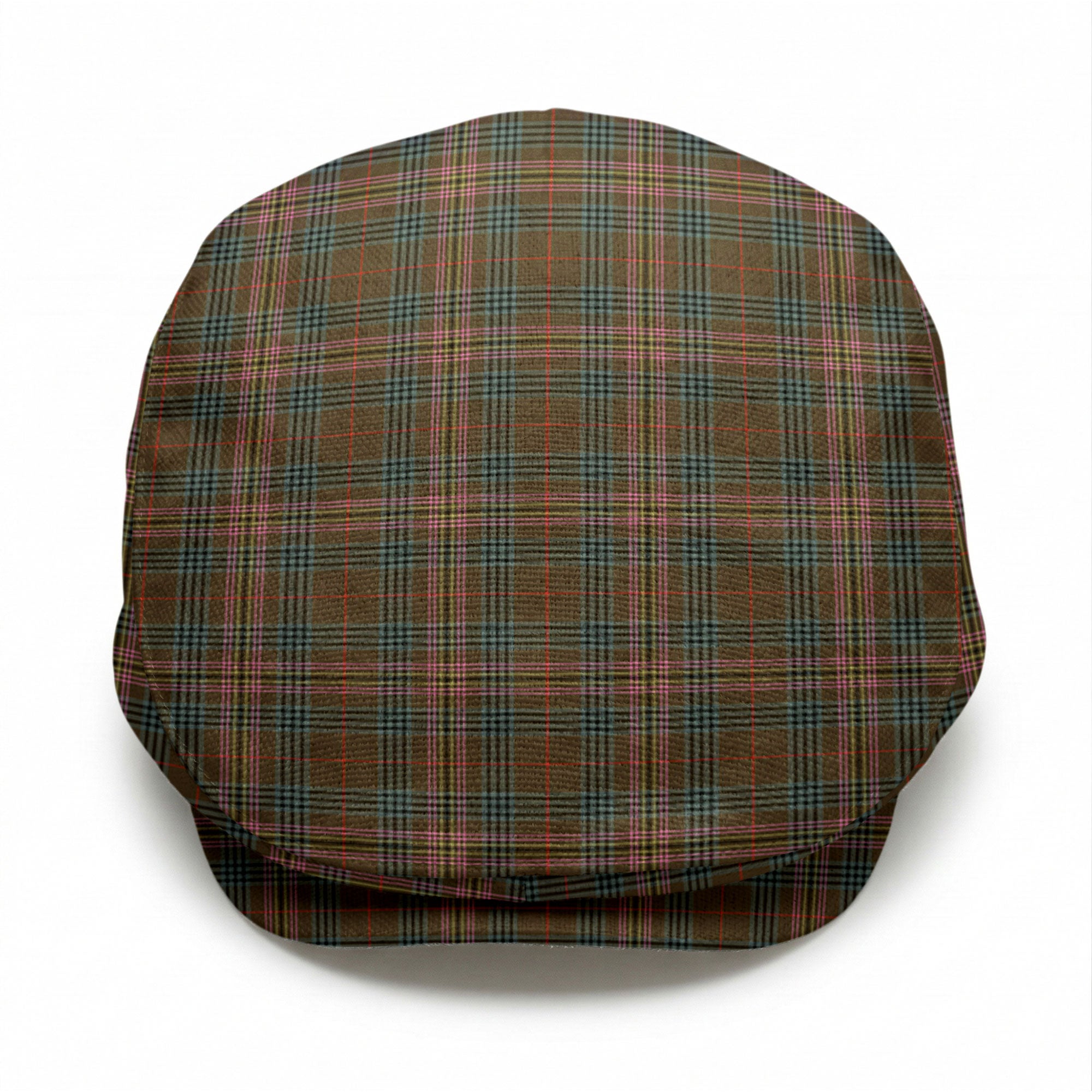 Kennedy Weathered Tartan Flat Caps