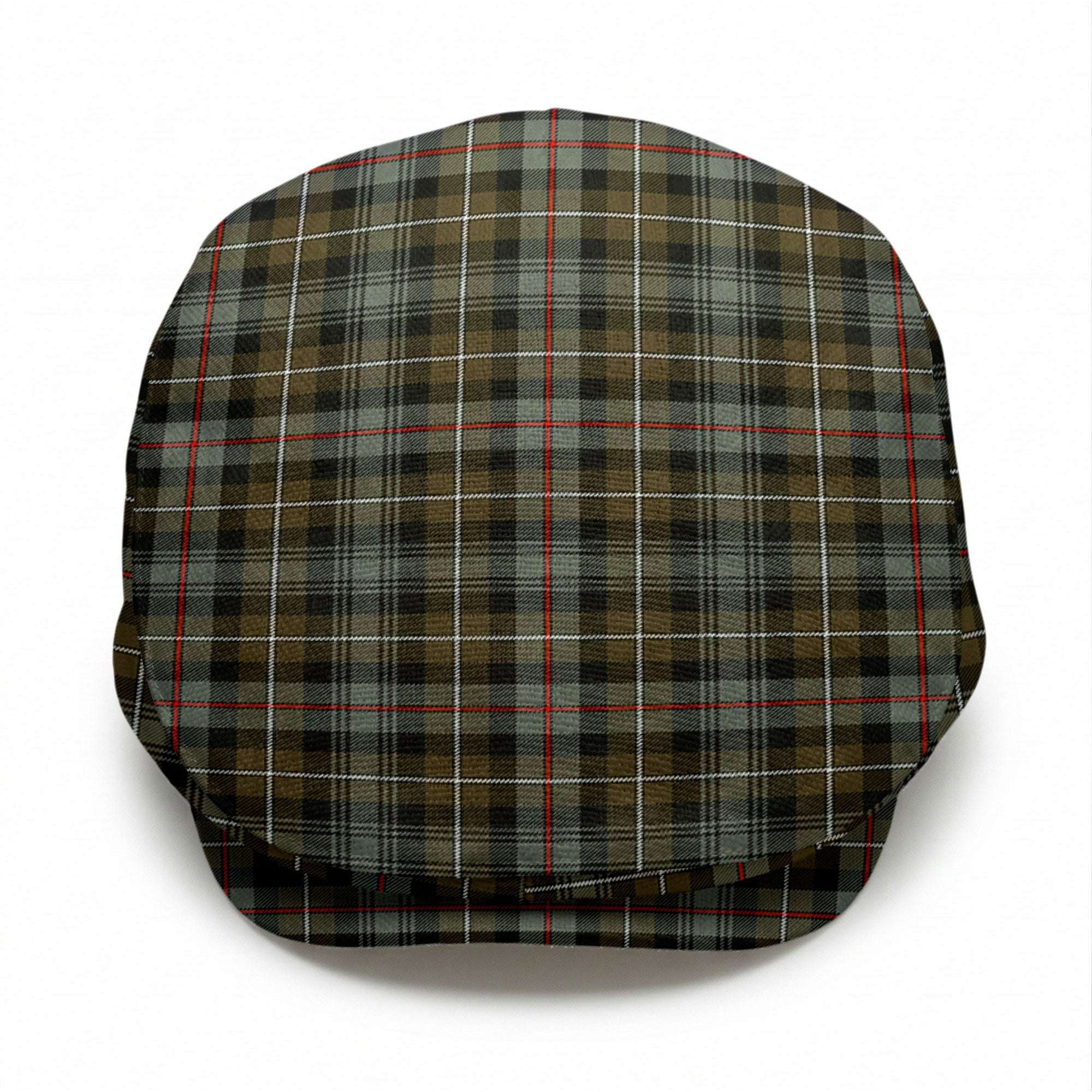 MacKenzie Weathered Tartan Flat Caps