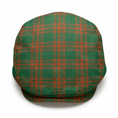 Menzies Green Ancient Tartan Flat Caps