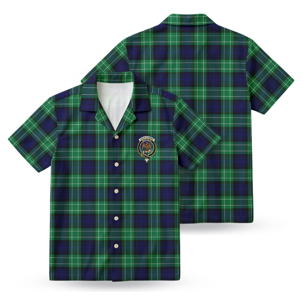Abercrombie Tartan Crest Hawaiian Shirt